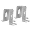 Hohopeti Outdoor Roller Shutter Accessories 2pcs Metal Bracket Support Kit