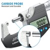 AUTOUTLET Micrometer Digital Outside Micrometer 0-25 mm/ 0.001 mm(0.00005"), LCD