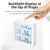 Smart WiFi Temperature Humidity Sensor, Wireless Thermometer Hygrometer, Built-in Clock