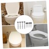 COHEALI 4pcs Toilet Tank Bolt Kit Durable Toilet Tank Screw