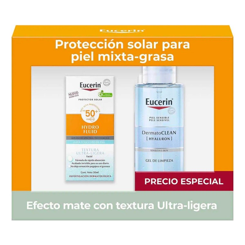 Pack Sun Hydrofluid + Dermatoclean 200 Ml