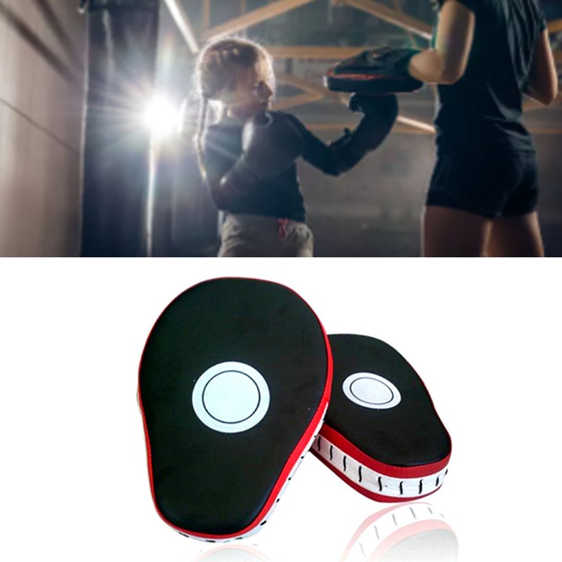 2Pcs Boxing Hand Targets Gloves Pads for Free Fighting Taekwondo