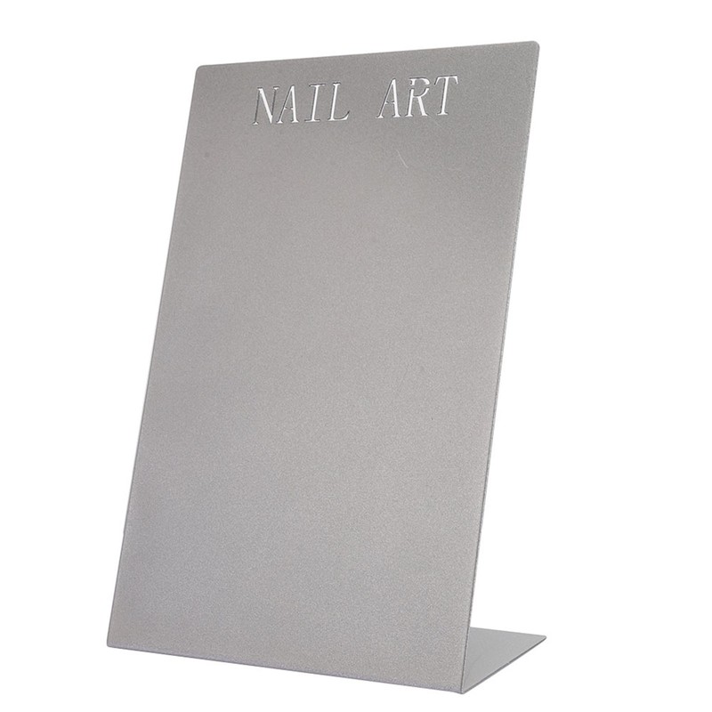 Nail Art Display Board Titanium Alloy False Nails Display Holder