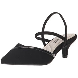 Easy Street Zapatos de tacón Unna para Mujer, Negro, (Black Lamy), 7 Wide