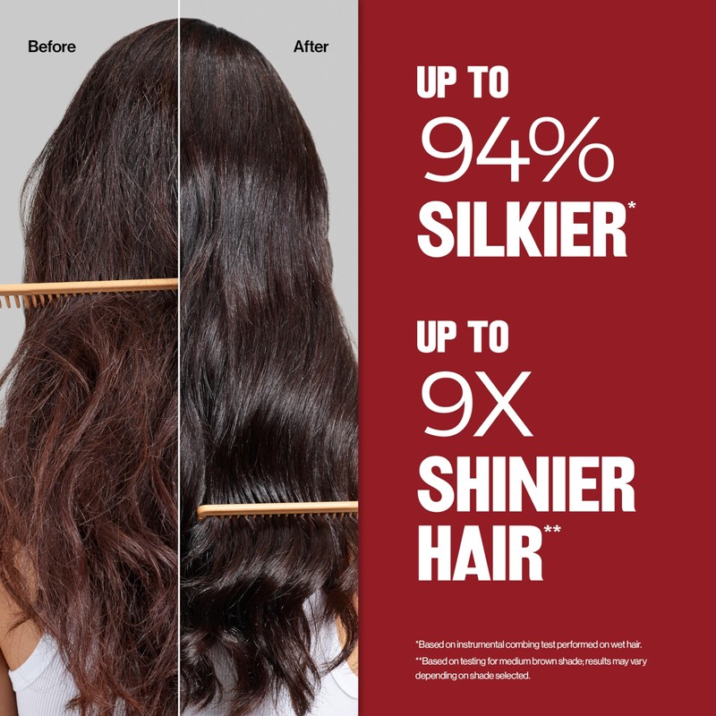 Revlon ColorSilk with Bond Repair Complex, Brown Permanent Hair Color,