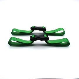 2 PACK Sternum Strap For 2 inch 3 inch 4 point 5 point UTV ATV Golf Cart Go Kart UTV harnesses Safety Harness (Green, 2 PACK)…