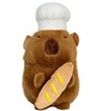 Chef Capybara Stuffed Animal, Soft Capybara Plushie Toys, Birthday for