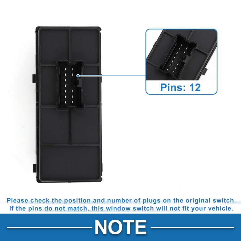 A ABSOPRO Power Window Switch No.254115AA0A Window Control Switch for
