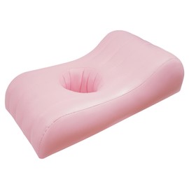 73 Inch BBL Mattress Bed with Hole, Inflatable Recovery Air Mattress with Inflation Pump and Charger, PVC BBL Inflatable Bed for Outdoor Camping, Beach Vacations