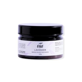 Olivé Made with Natural Ingredients 100% Pure Olive Oil Whole Olive Facial Mask Jar 125g - Lavender