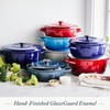 Merten & Storck German Enameled Iron, Round 5.3QT Dutch Oven