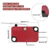 sourcing map 6Pcs V-152-1C25 1NO + 1NC Micro Limit Switch