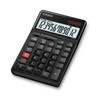 Casio JE-12D-BK-N Ergonomic Calculator, 12-Digit Day & Time Calculator, Just