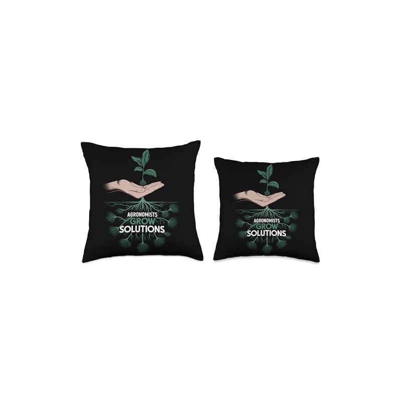 Agronomists Grow Solutions Agronomy Throw Pillow