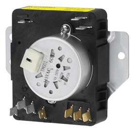 W10185981 Dryer Timer, WPW10185981 Dryer Timer Compatible with Whirlpool, Maytag, Kenmore, Crosley, Amana, Replacement 418-095-20-B5, PS11749830, AP6016540,1481704,115VAC 60HZ, 2-Year Warranty.