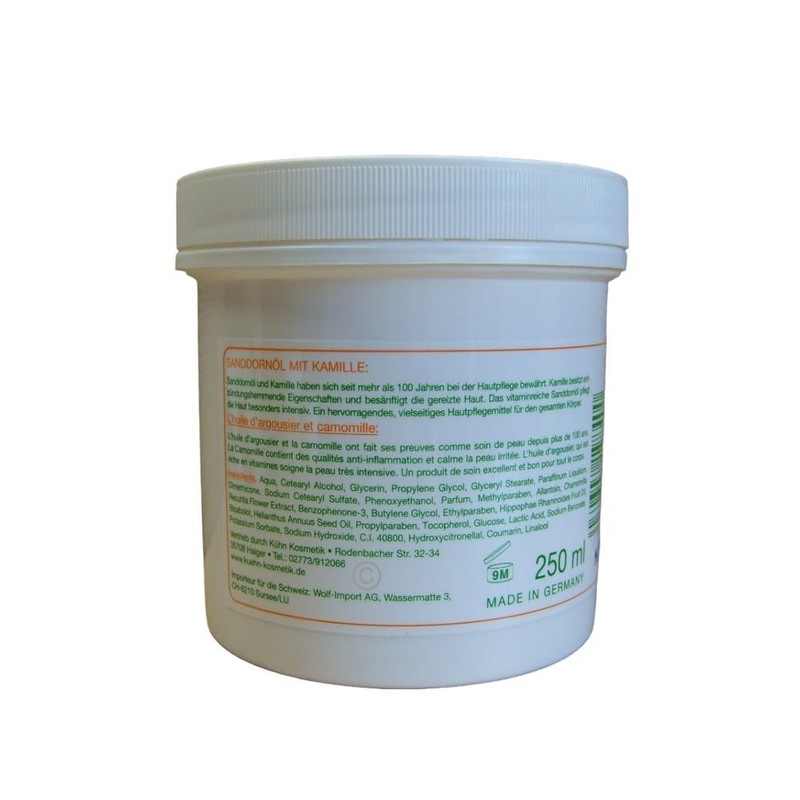 Sea Buckthorn Cream with Chamomile 250 ml