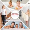 Gecork 28 PCS Shower Floor Non Slip Stickers with Strong