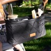 Beautiful Stroller Caddy Organizer With 2 Cup Holders – Luxury