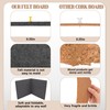 SmoothNovelty Felt Extra Large Bulletin Board, 72 x 48 Inches