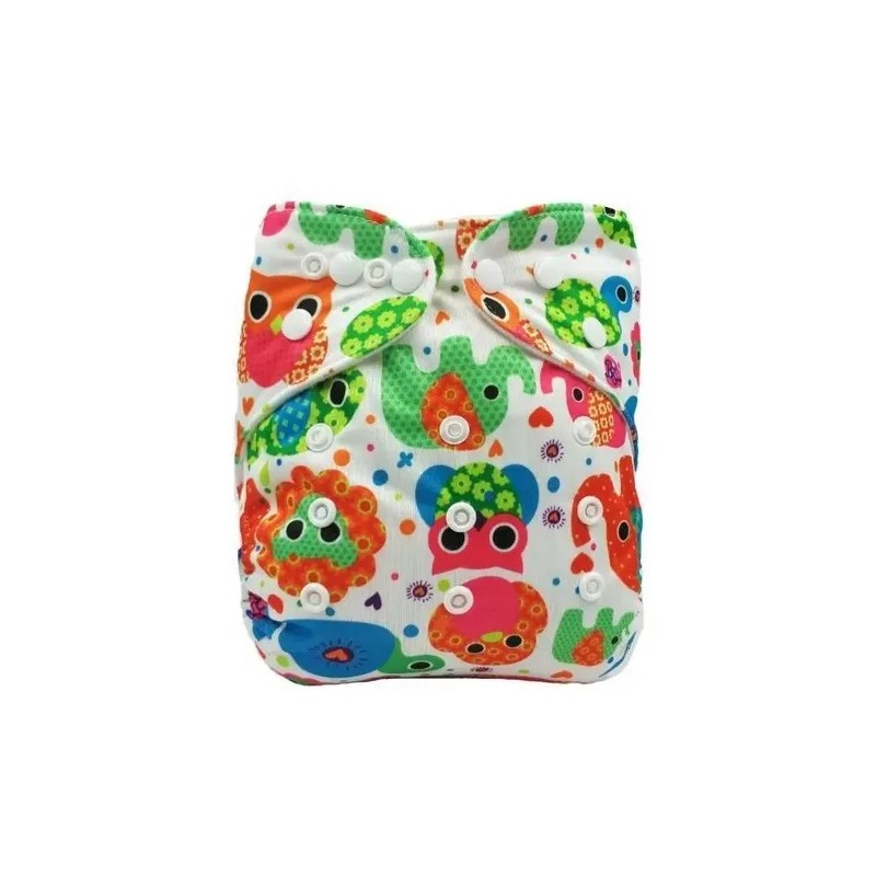16 Pack Pañales Ecológicos Insertos Y Wetbag