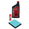 Honda EU3000 Generator Tune-Up Kit, (1) 08207-10w30 Quart Oil, (1)