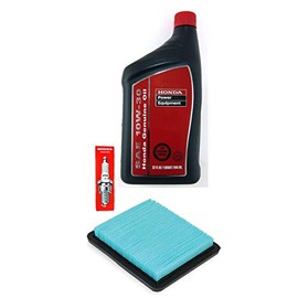 Honda EU3000 Generator Tune-Up Kit, (1) 08207-10w30 Quart Oil, (1) 98079-55846 Spark Plug & (1) 17211-ZS9-A02 Air Filter