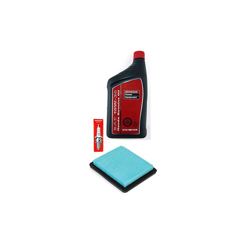 Honda EU3000 Generator Tune-Up Kit, (1) 08207-10w30 Quart Oil, (1)