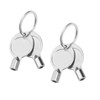 Be In Your Mind 4Pcs Metal Silver Square Socket Spanner
