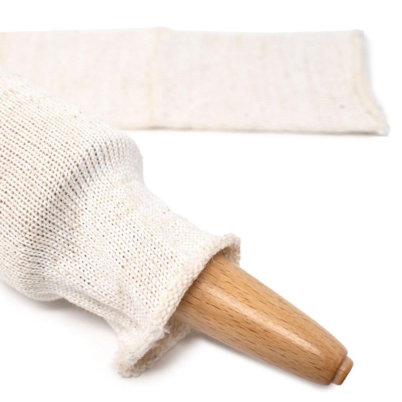 Norpro Rolling Pin Covers-2 Pieces, White