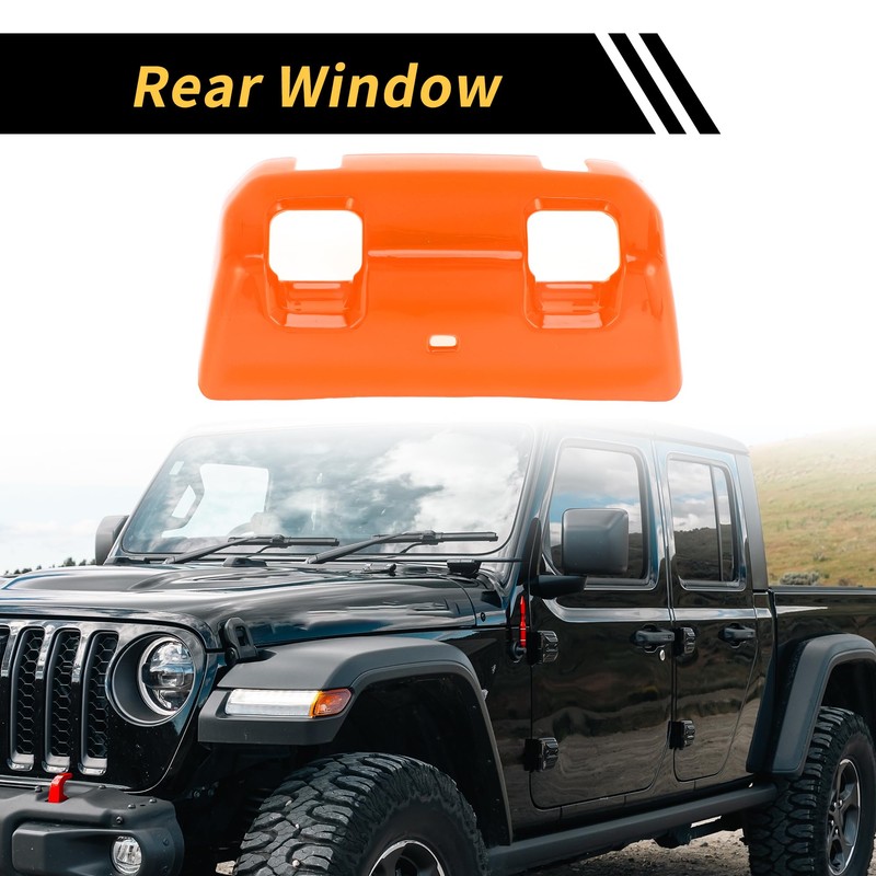 REPAIROCK 1 Pc Rear Window Switch Panel Trim Cover for