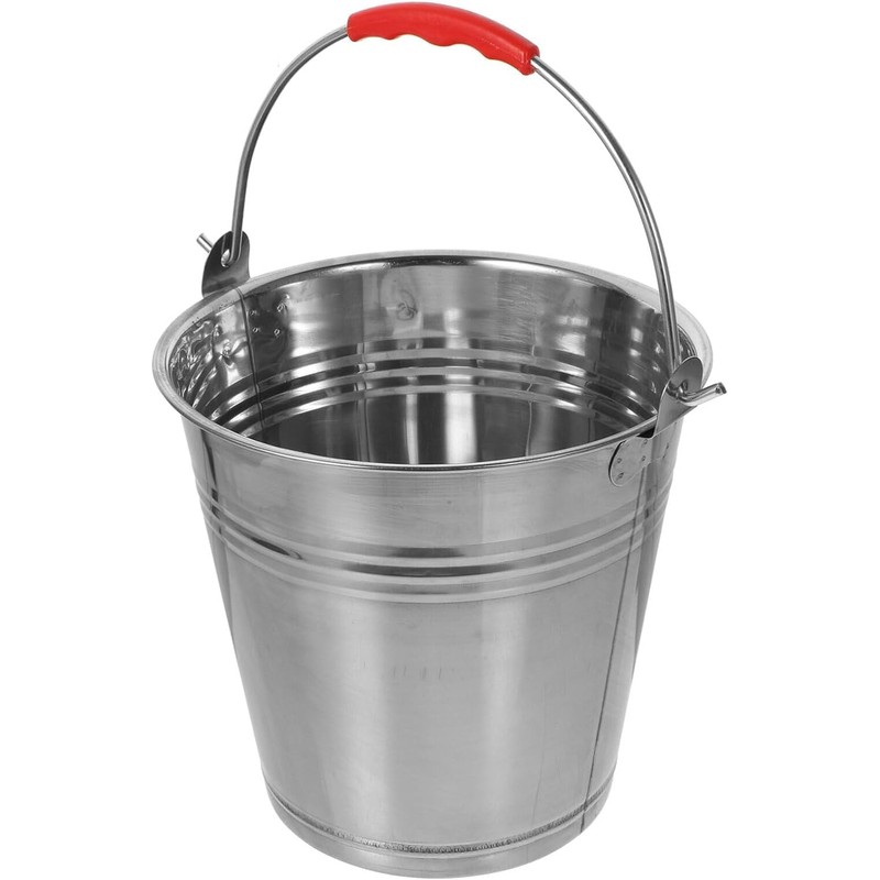 Mayuela – Metal Bucket – Tin Bucket – Stainless Steel