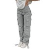 SDNGED Cargo Pants for Women High Waisted Casual Pants Baggy