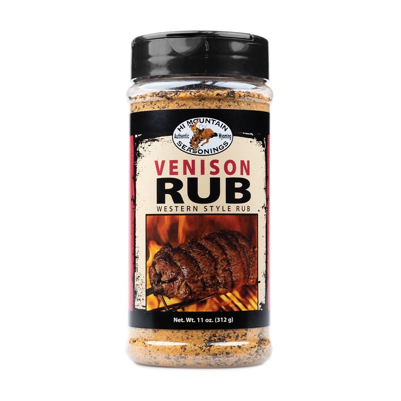 Hi Mountain Seasoning | VENISON RUB | Western Style BBQ