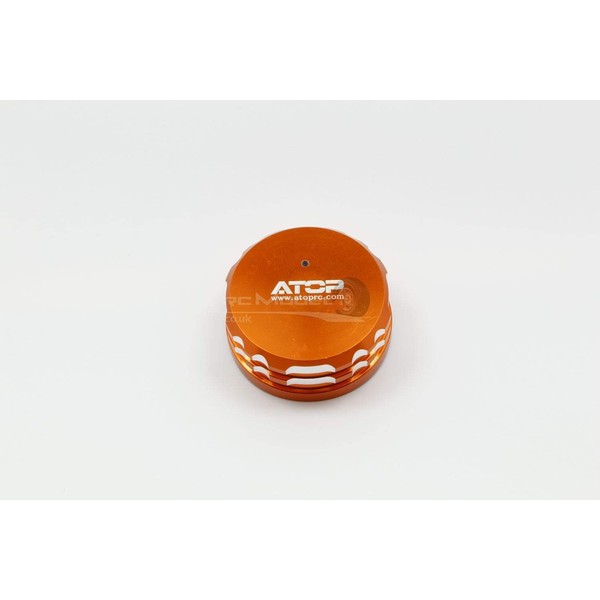 ATOP Rc Alloy Fuel Tank Cap Orange for HPI Baja 5B/5T & KM Buggies 1/5th scale Upgrade/Hop Up Part
