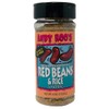 Andy Roo's Salt-Free Red Bean Creole Seasoning, 4 Ounce Shaker