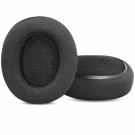 TaiZiChangQin Hesh 3 Upgrade Ear Pads Ear Cushions Replacement Compatible with Skullcandy Crusher Wireless/Crusher ANC/EVO Hesh ANC/EVO Hesh 3 Wireless/Venue Wireless ANC Headphone Fabric Earpads