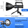 Peascat Spotlight Rechargeable High Lumens 200,000L, 4 Modes Super Bright