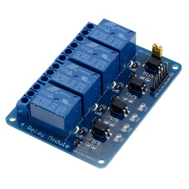 ARCELI 4 Channel DC 5V Relay Module with Expansion Card for Arduino UNO3 Protection Optical Optocoupler