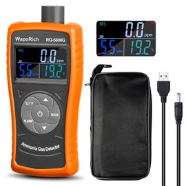 Air Pollution Measuring Instrument, Ammonia Measurement, High Accuracy, 0 - 100 PPM, NH3 Monitoring Ammonia, Temperature and Humidity Measurement Environment Measurement Time Balance is Necessary,