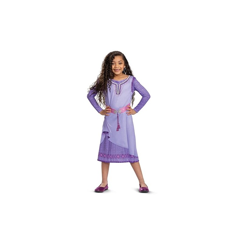 disguise Asha Classic Children's Costume S (5-6 Years)