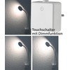 ChiliTec Socket Lamp 230 V Dimmable LED Reading Light for
