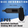 Sosation Manopla Deslizante Guante Robar Base Beisbol 2pcs