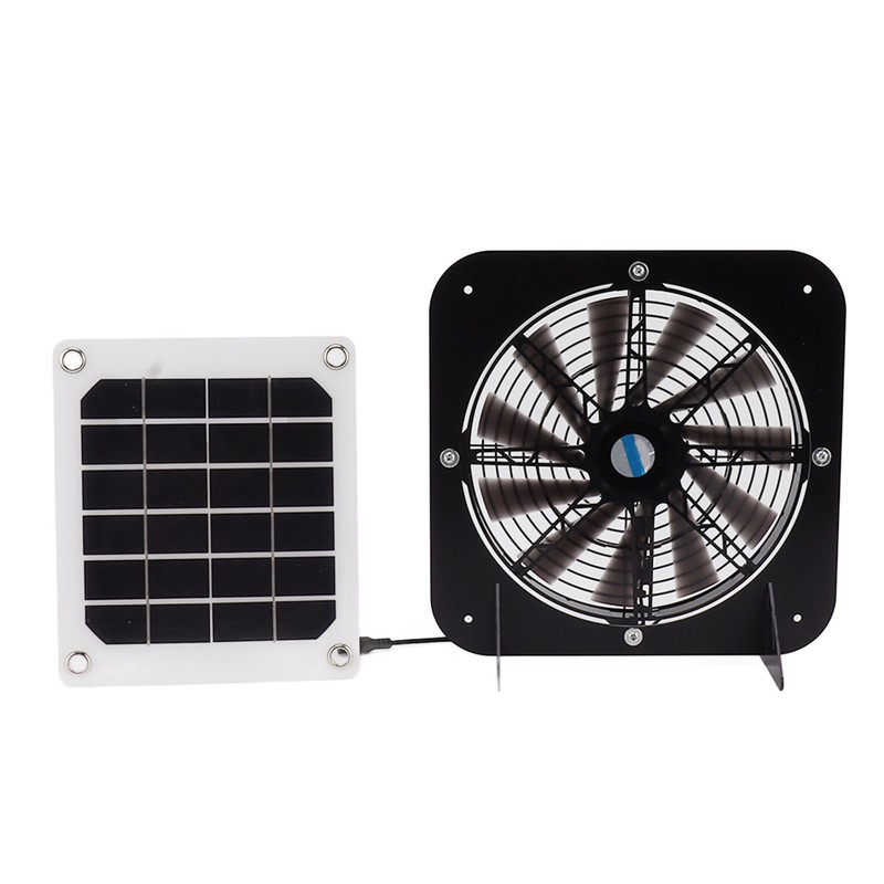 Solar Exhaust Fan 100W Solar Panel with 13.5inch Fan Waterproof