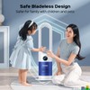 Senmeo Bladeless Fan, 26" Bladeless Tower Fan with Remote, 8