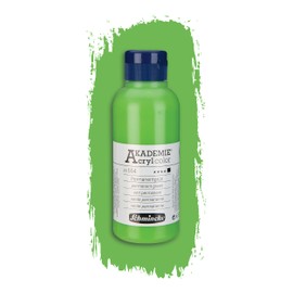 Schmincke Akademie Acrylic Colours - Bottle - 8.45floz, 554 Permanent Green