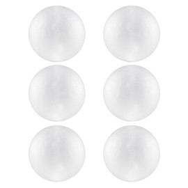 White Foam Balls Polystyrene Craft Balls Art Decoration Balls for School Projects, Kids DIY Art Crafts and Christmas Party Decoration (20)