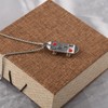 Hip Pop Skateboard Necklace for Men Women Christmas Birthday Gifts