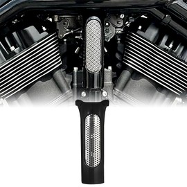 Motorcycle Gloss Black Hose Cover Guard Compatible for Harley Vrod V-Rod Night Rod 2002-2017 (Black Silver)