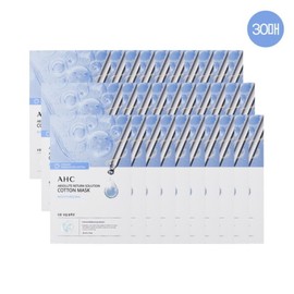 Home Shopping's latest pure cotton mask pack Absolute Return Moisture Rising 30 sheets / 홈쇼핑 최신상 순면 마스크 팩 앱솔루트 리턴 모이스처 라이징 30매
