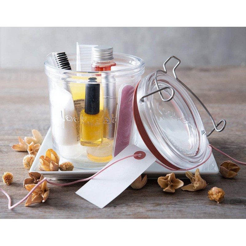 Luigi Bormioli(ルイジ ボルミオリ) Lock Eat 保存瓶 フードジャー750 LU85 クリア